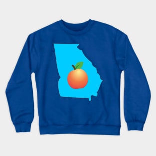 Blue Georgia Crewneck Sweatshirt